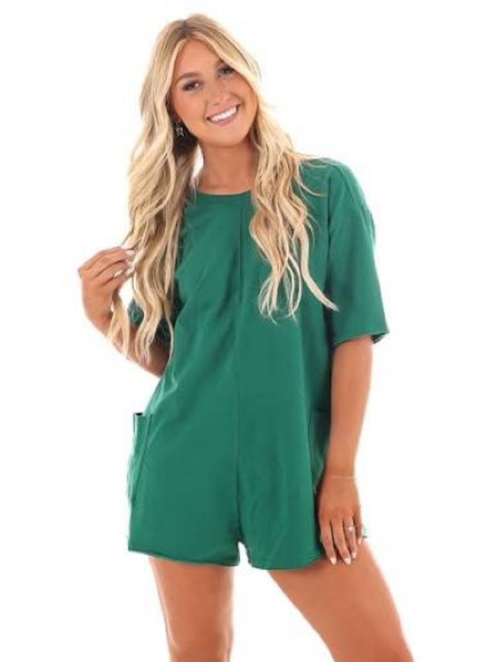Free People Hot Shot Tee Romper Size Medium NWOT
